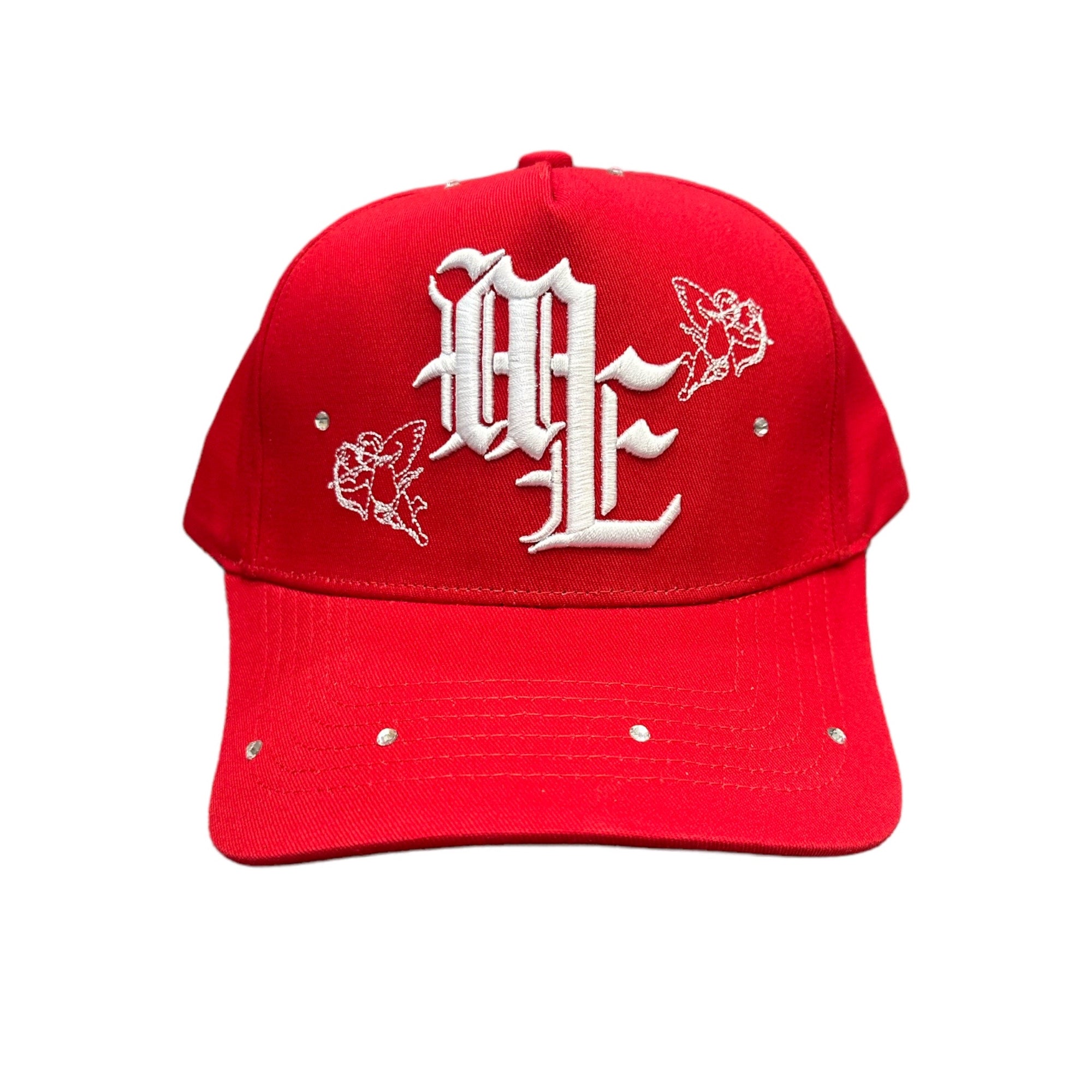 Mixed Emotion Red “m.e” Trucker Hats Mixed Emotion Red “m.e” Trucker Hats
