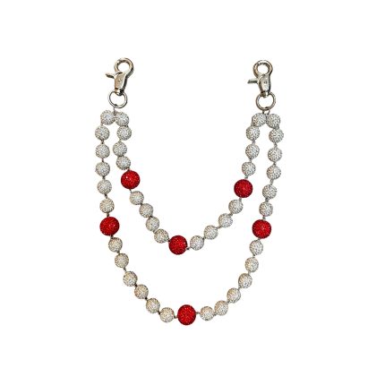 Mixed Emotion Red ‘Crystal’ Jean Keychain