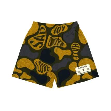 Mixe Demotion Emotional Camo Shorts green