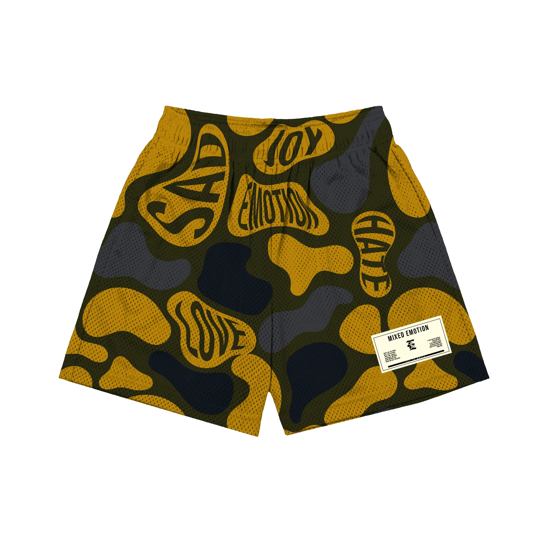 Mixe Demotion Emotional Camo Shorts green Mixe Demotion Emotional Camo Shorts green