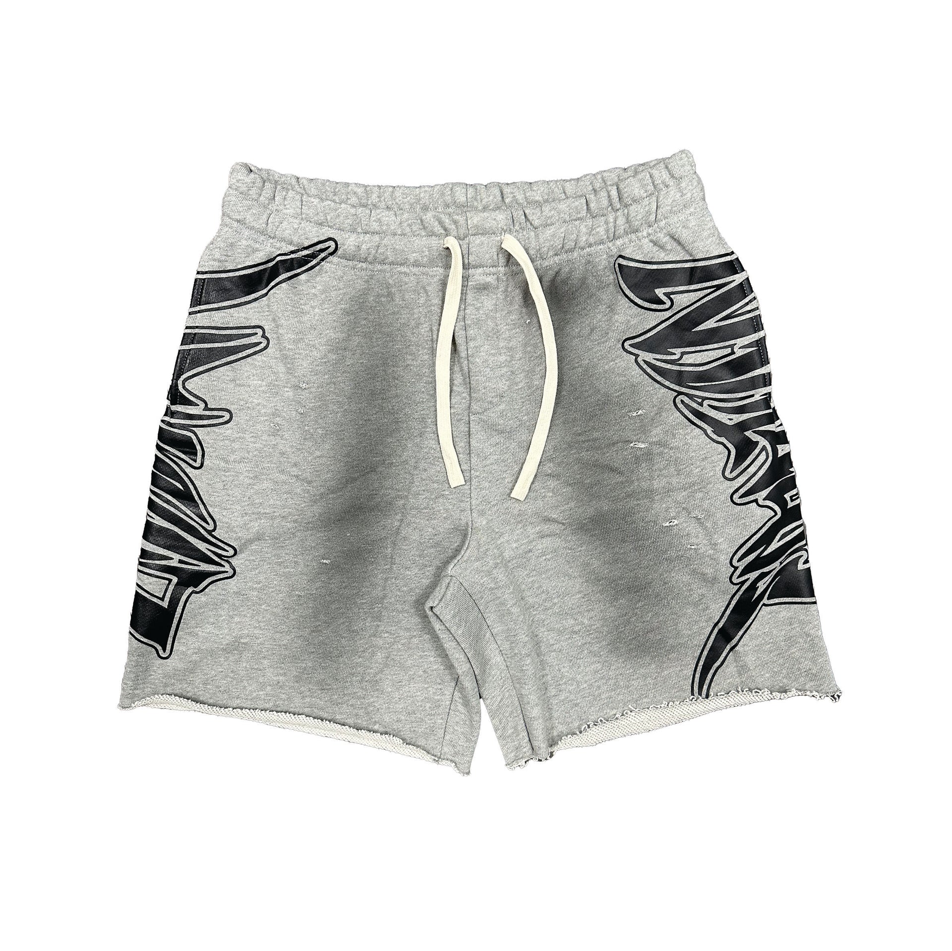 Mixe Demotion Grey Faded Shorts Mixe Demotion Grey Faded Shorts