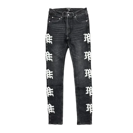 Mixe Demotion Monogram Denim Black Wash