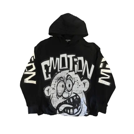 Mixed Emotion Monster Cropped Hoodie