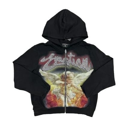 Mixed Emotion Rhinestone Hoodie