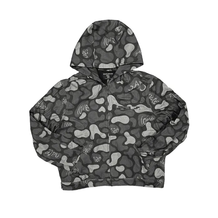 Mixed Emotional Brand Carpenter Black Hoodie Mixed Emotional Brand Carpenter Black Hoodie