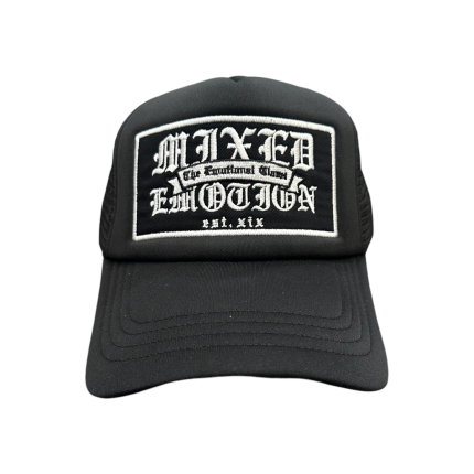 Mixed Emotion Brand Black Trucker Hat