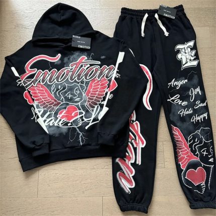 Mixed Emotion Brand Graffiti Tracksuit