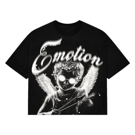 Mixed Emotional Brand Black Shirt