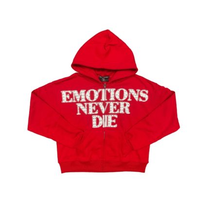 Mixed Emotional Brand END Red Hoodie