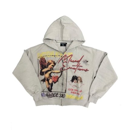 Mixed Emotional Brand Monster Dark Hoodie