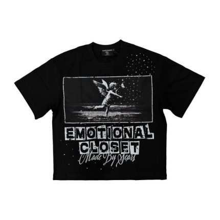 Mixed Emotional Brand Scar Black Shirt
