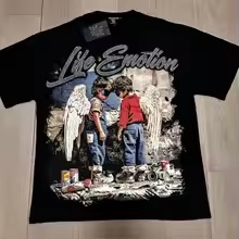 Mixed Emotional Men’s Hip Hop Shirt