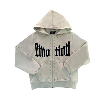 Mixed Emotional Peach Crown Hoodie