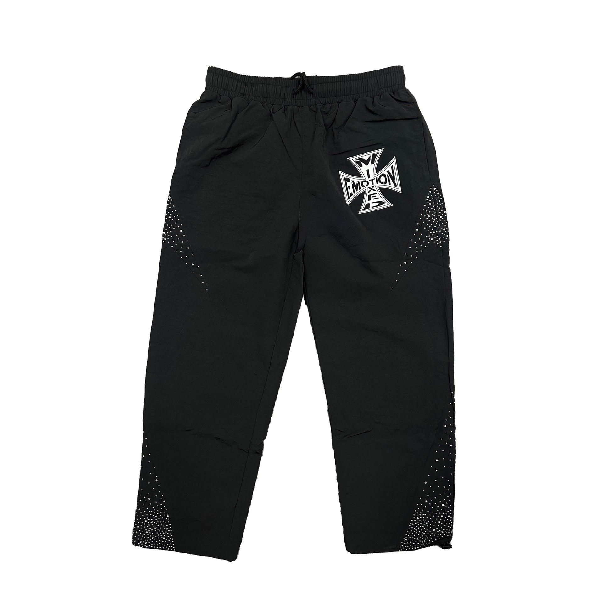 Mixed Emotions Black Classic Nylon Pants Mixed Emotions Black Classic Nylon Pants