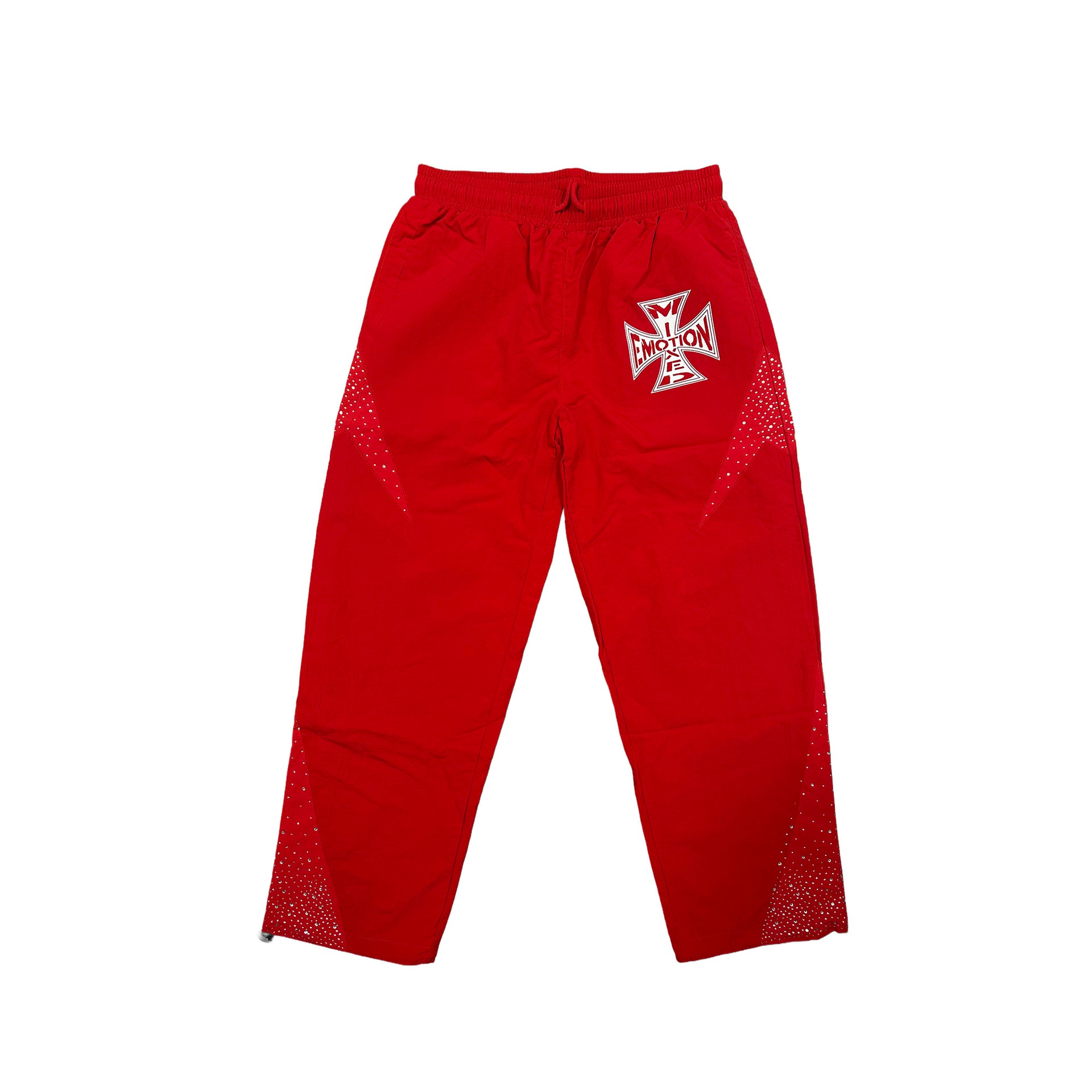 Mixed Emotions Red Classic Nylon Pants Mixed Emotions Red Classic Nylon Pants